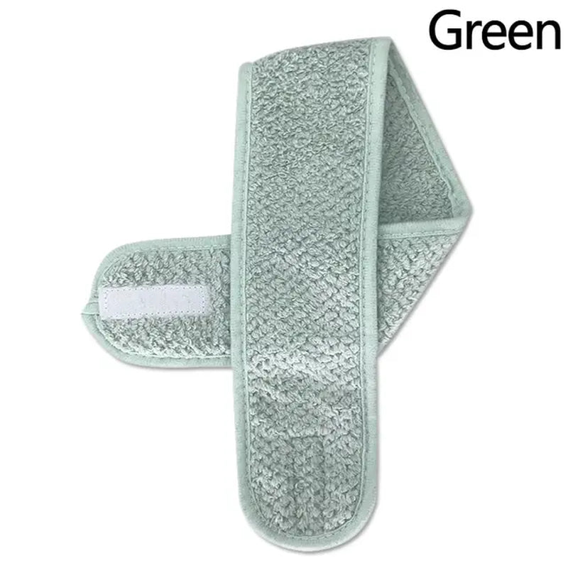 Adjustable Wide Hairband Non Slip Yoga Spa Bath Shower Makeup Wash Face Cosmetic Headband Women Make up Accessories
