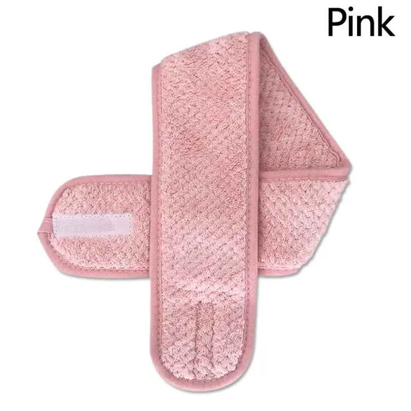 Adjustable Wide Hairband Non Slip Yoga Spa Bath Shower Makeup Wash Face Cosmetic Headband Women Make up Accessories