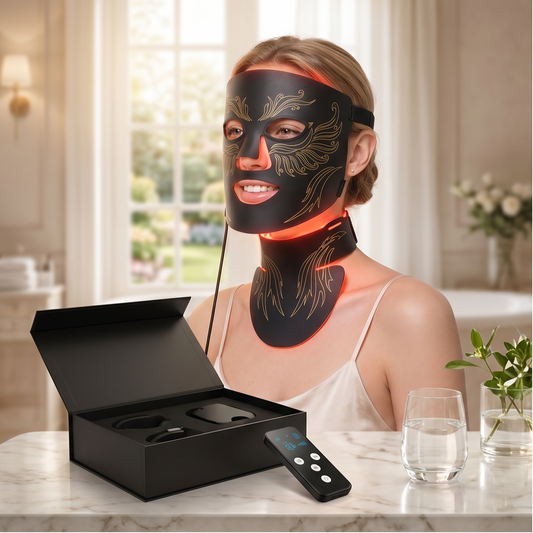 GlowMask Pro — LED Light Therapy Face Mask for Home & Travel