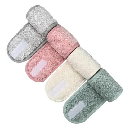 Adjustable Wide Hairband Non Slip Yoga Spa Bath Shower Makeup Wash Face Cosmetic Headband Women Make up Accessories